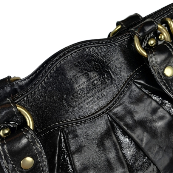 LTD ED COACH/XL VINTAGE GARNET SATCHEL- VERY RARE & HTF - Picture 7 of 9